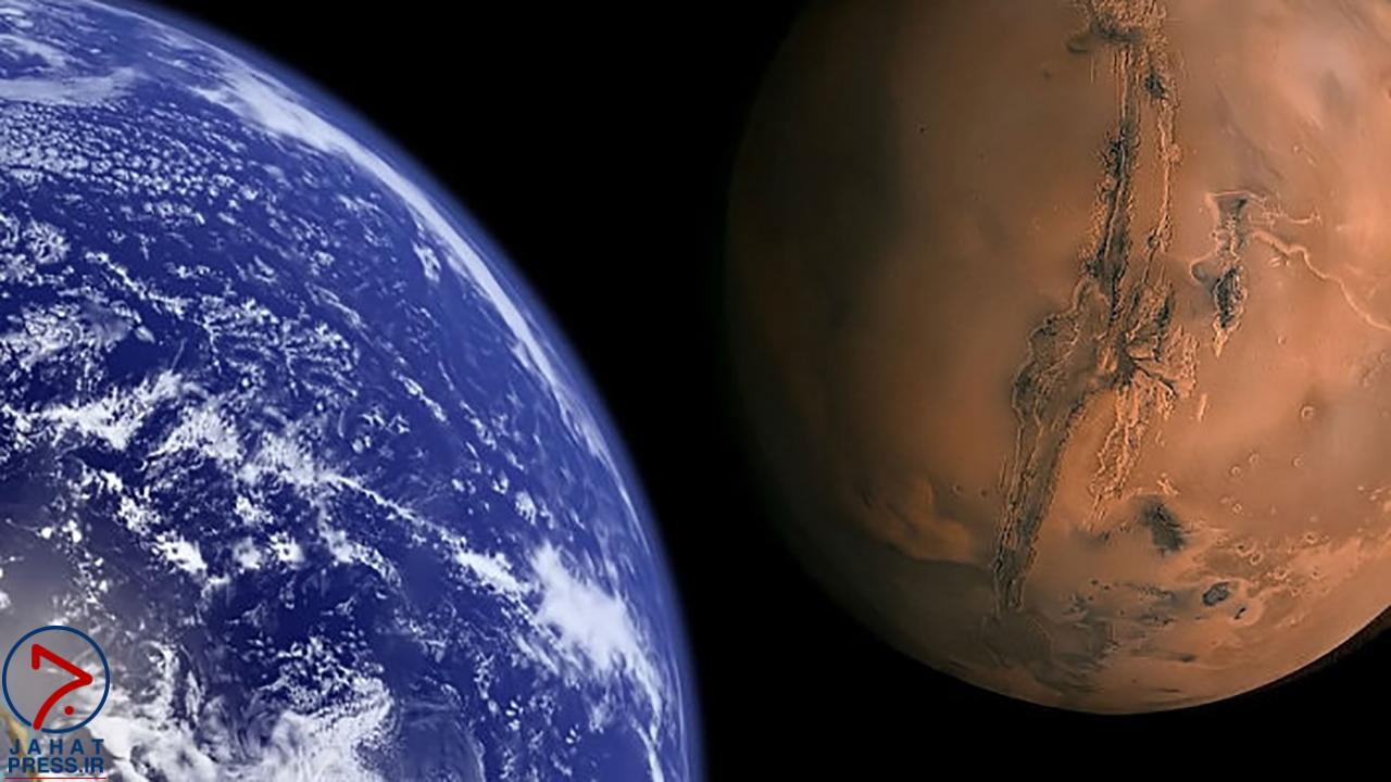 فیلم/ رقص زمین و مریخ به دور خورشید