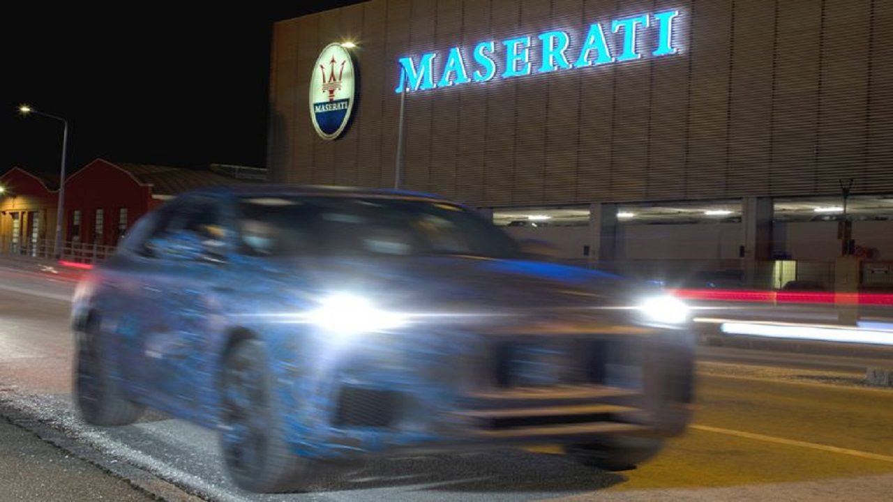 فیلم/ رونمایی از شاسی بلند جدید مازراتی