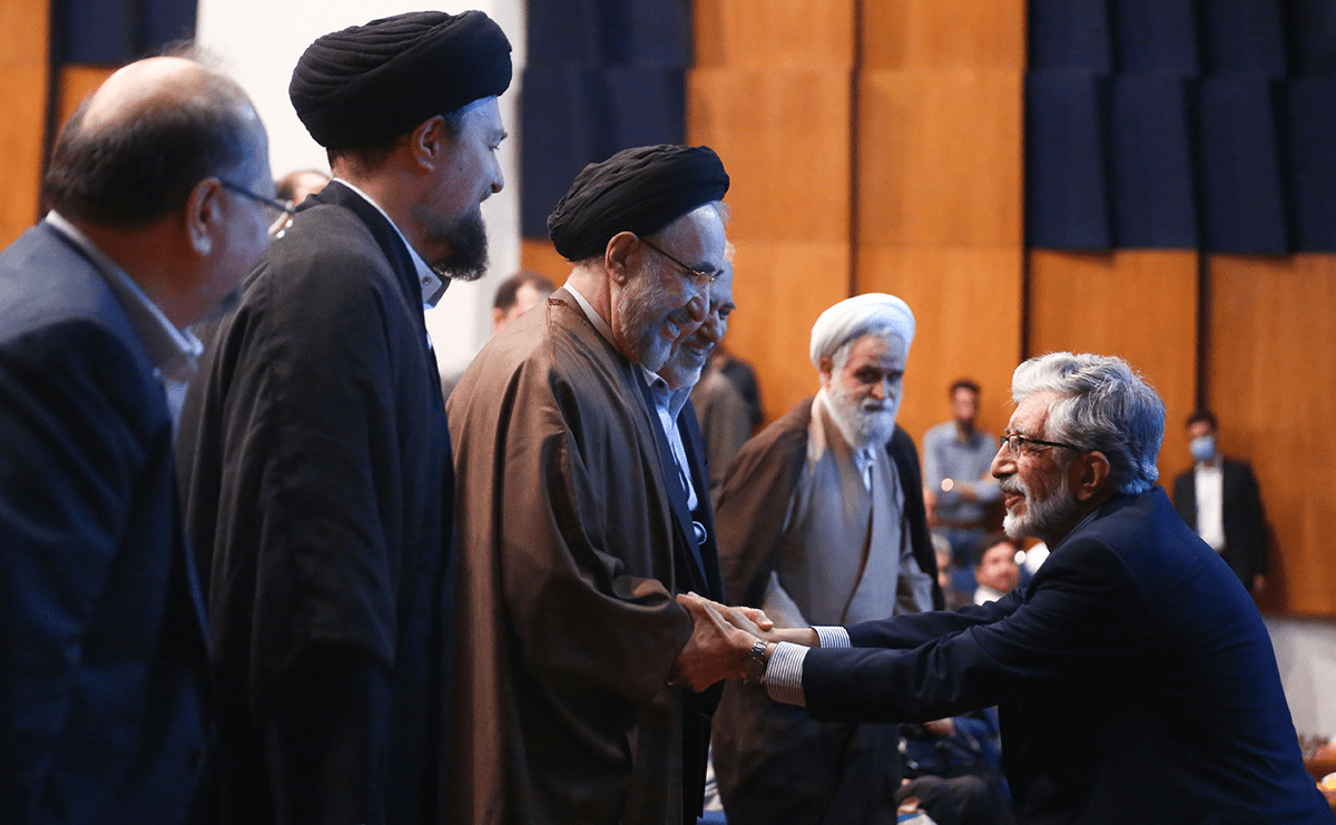 واکنش دفتر حداد عادل به عکس حاشیه‌ساز از مراسم بزرگداشت سیدمحمود دعایی