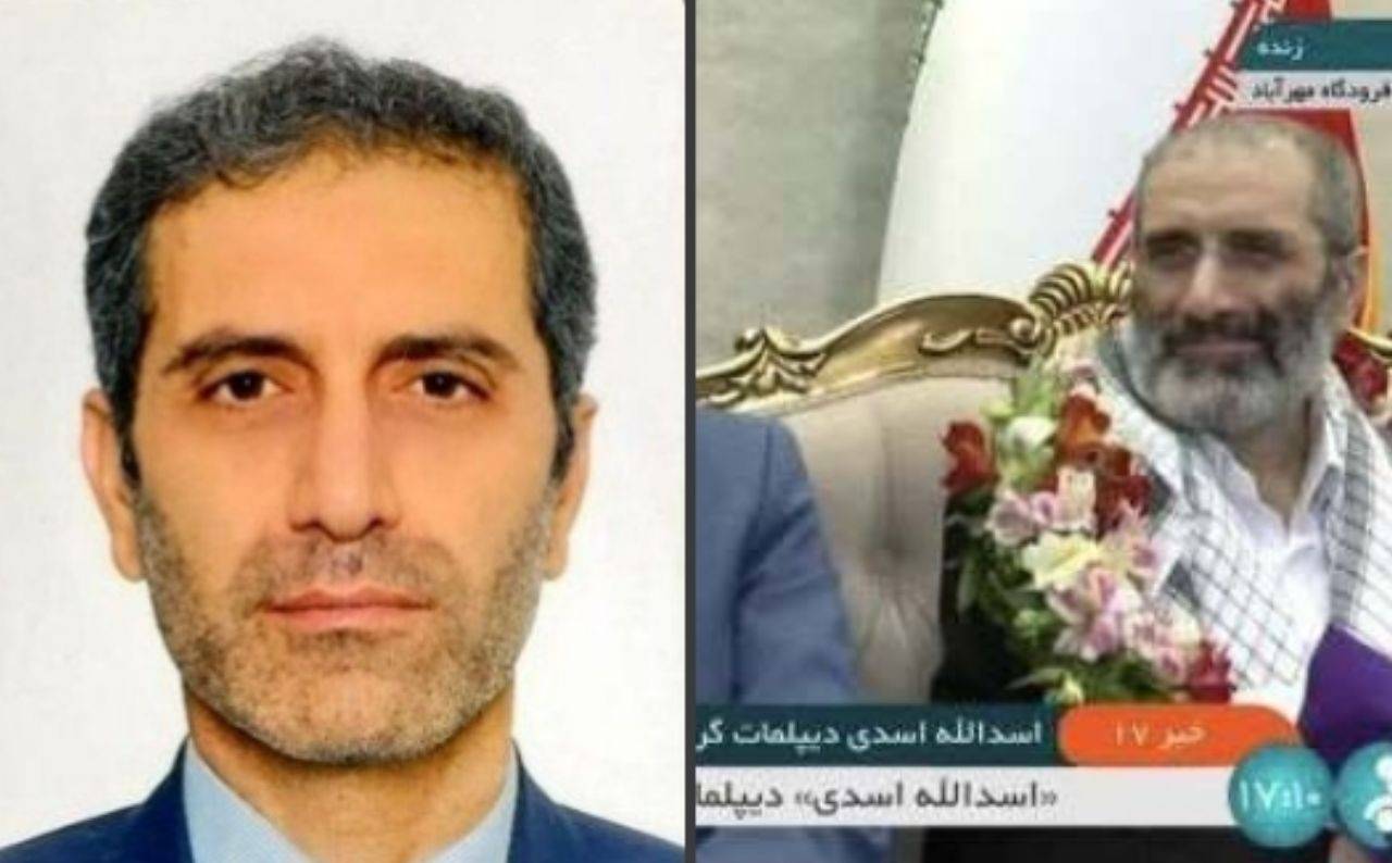 عکس دیپلمات ایرانی که حدود ۵ سال در زندان بلژیک شکنجه روحی شد