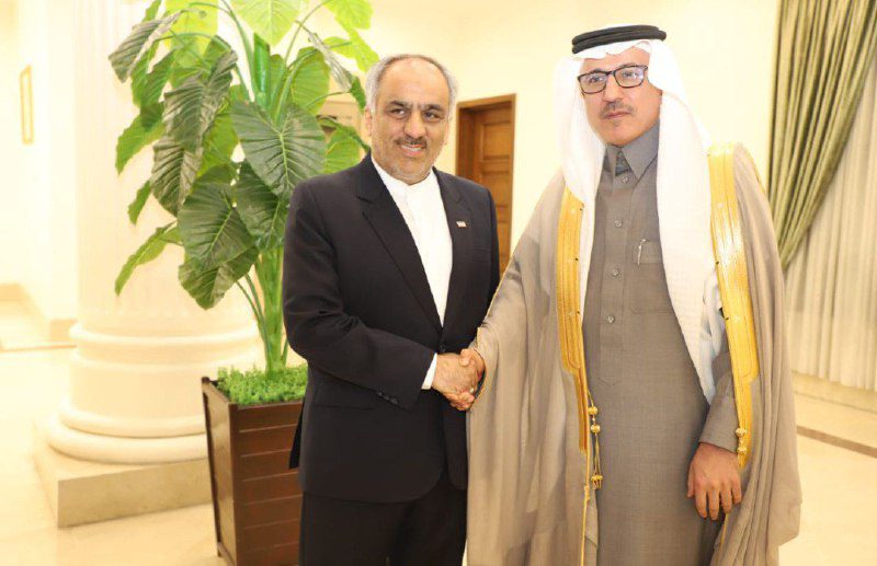 حضور سفیر عربستان در جشن نوروزی سفارت ایران