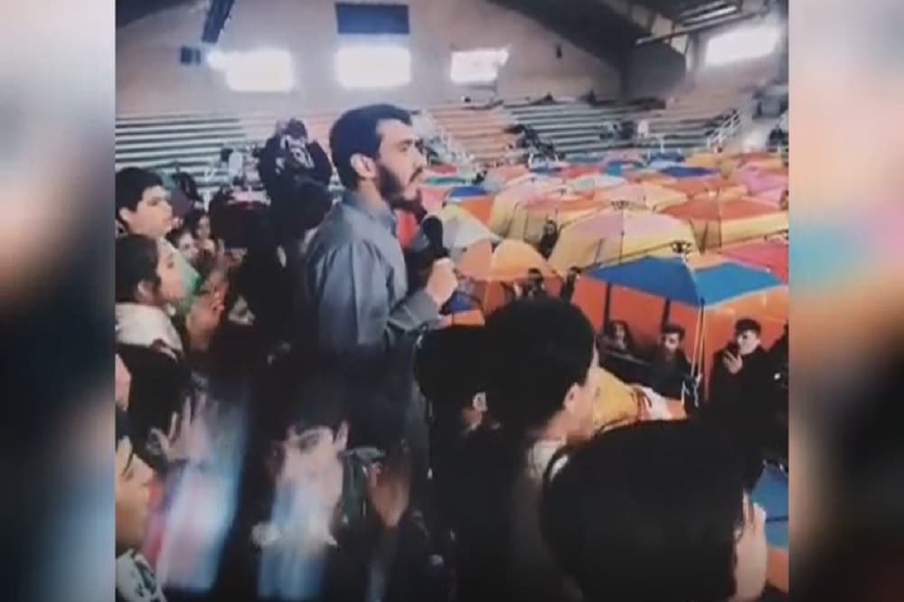 مراسم پرشور مهدی رسولی در خوی