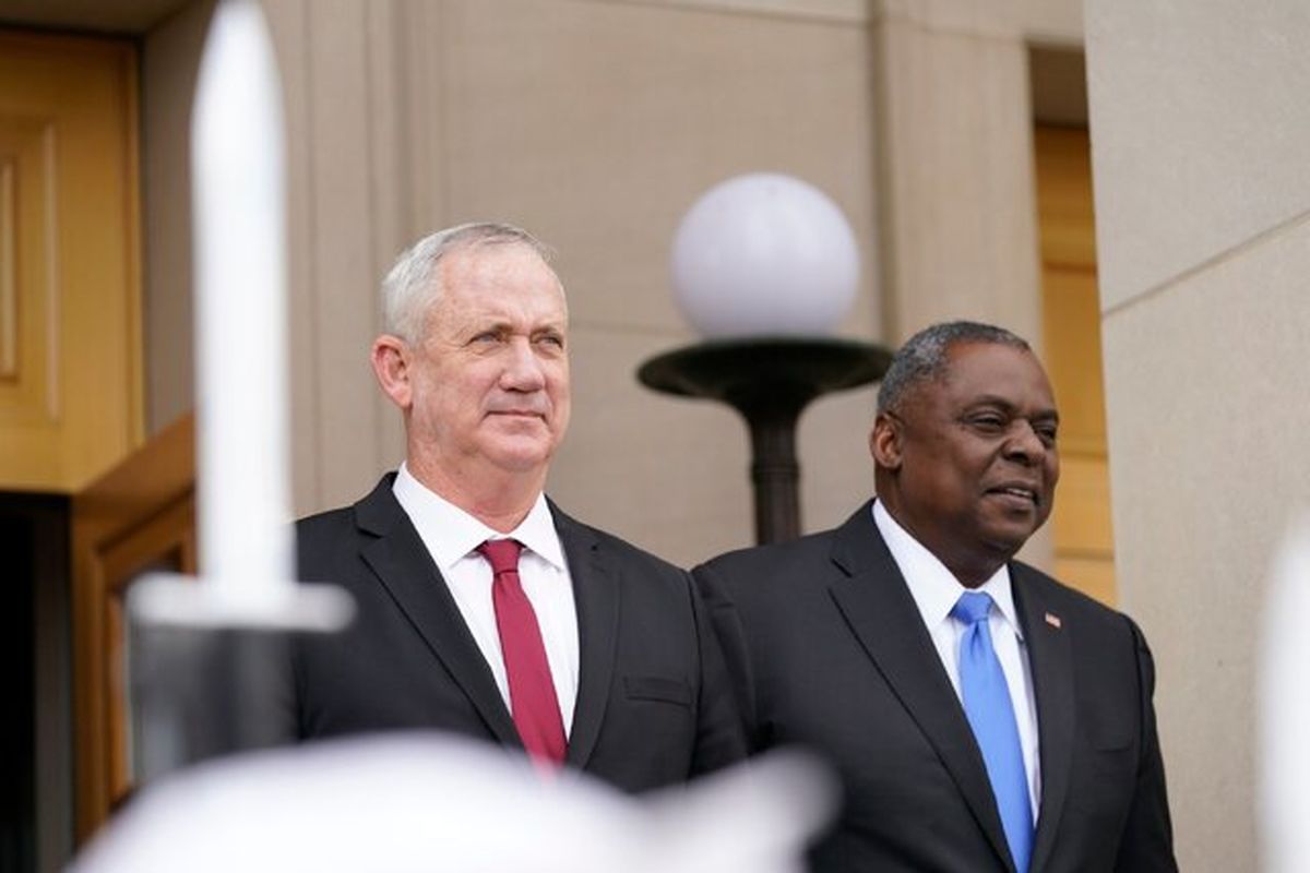 دیدار گانتس و وزیر دفاع امریکا راجع به ایران