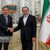 عکس/دیدار مدیر کل آژانس بینالمللی انرژی اتمی با وزیر امور خارجه