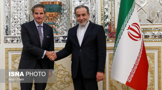 عکس/دیدار مدیر کل آژانس بین‌المللی انرژی اتمی با وزیر امور خارجه