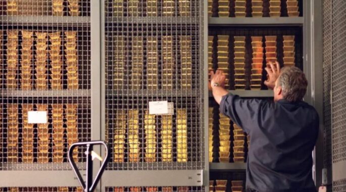 مسیر انتقال طلا از سوئیس به آمریکا برعکس شد