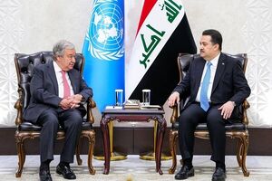 رایزنی گوترش و نخست وزیر عراق