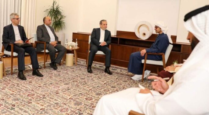دیدار عراقچی با وزیر خارجه امارات