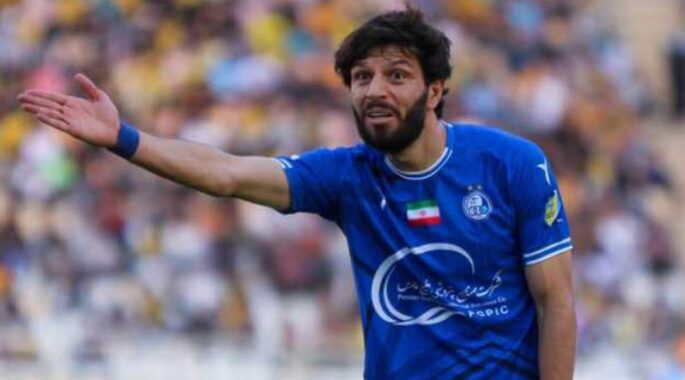 حمله مجازی ستاره استقلال به جباری