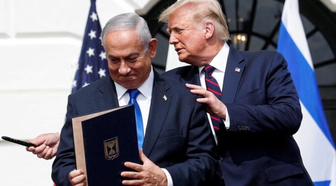 ترامپ: نتانیاهو با وضعیت دشواری روبروست