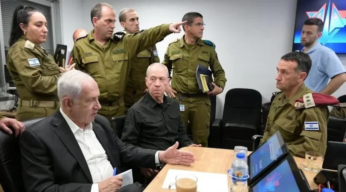 تنش در نشست مسئولان سیاسی و نظامی رژیم صهیونیستی