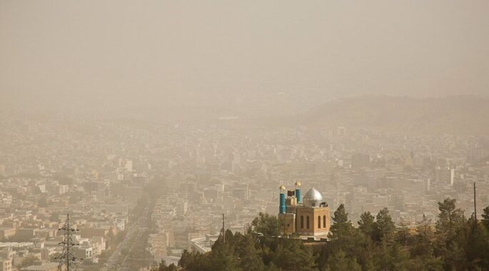هوای ۲ شهر کردستان در شرایط خطرناک قرار گرفت