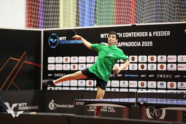 پیروزی نابغه ۱۵ ساله پینگ‌پنگ ایران در قهرمانی جهان