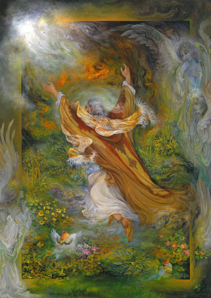 تابلوی ابراهیم نبی فرشچیان