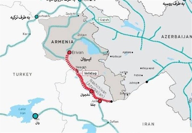 شاهراه جدید ترانزیت ایران با ارمنستان و آذربایجان بر مدار توسعه