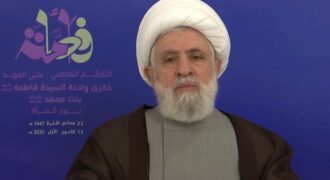 شیخ نعیم قاسم: هرگز سلاح مقاومت را زمین نمی‌گذاریم / تسلیم، به معنای نابودی لبنان است