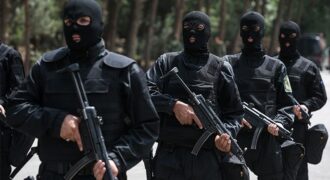 انهدام پهپادهای دشمن با دوشکا و کلاشینکف؛ پاسخ قاطع پلیس در جنوب کشور + فیلم
