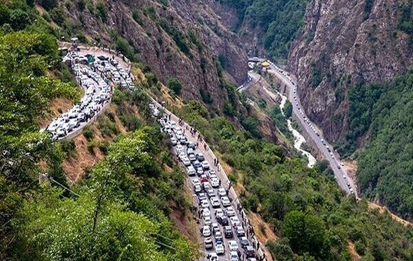 ترافیک سنگین در محورهای ورودی تهران